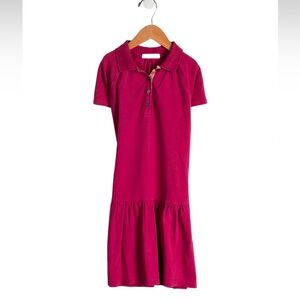 Girls Burberry Polo Dress